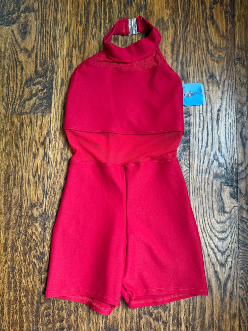 NWT Bluewater Red Halter Dance Glam Uni